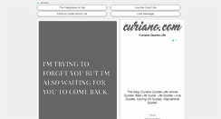 Desktop Screenshot of curiano.com